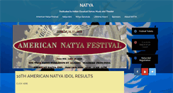 Desktop Screenshot of natya.org